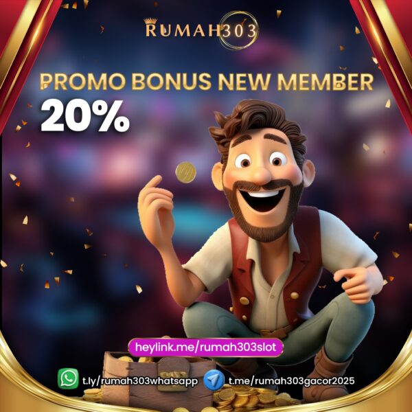Daftar di Rumah303 🚀 dan Dapatkan Bonus New Member Terbesar!